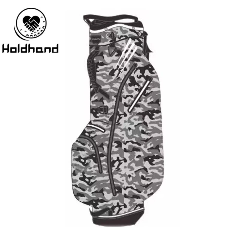 Colored 7-way Wholesale Custom Design Fashion Style Golf Bags Golf Carry Bags From Factory manufacturers