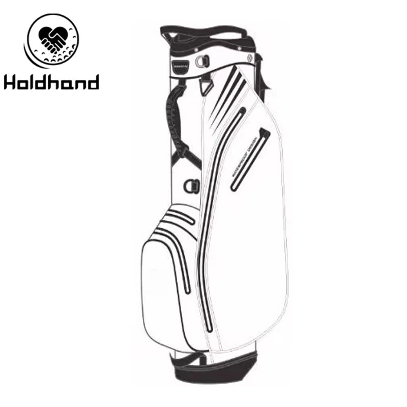 Colored 7-way Wholesale Custom Design Fashion Style Golf Bags Golf Carry Bags From Factory factory