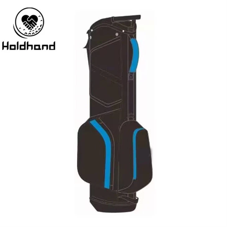 Customize Logo Pu Leather Material 14-way Golf Carry Bag best