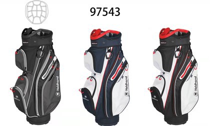 Suunniteltu kompaktiin rinnakkaiseloon, jossa on 15-tason klubiorkesteri, tarkoitukseen määrätty-putterin lepo, monipuoliset säilytystaskut, virkistysjäähdytysontelo, fyysisesti optimoitu kantoprotokolla, nopea-juoksuinen meteorologinen sovellus ja sukupuoleen perustuva meteorologinen suojaus.