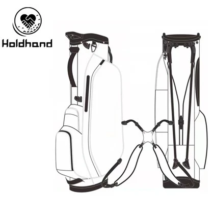 Premium Custom Golf Stand Bag Factory – Iskunkestävä golfkantolaukku, jossa brändilogo ja pinnan mukauttaminen