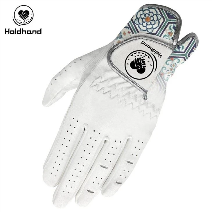 2022 Wholesale Oem Cheap Custom Flower Design Pu Leather Golf Glove For Man And Woman