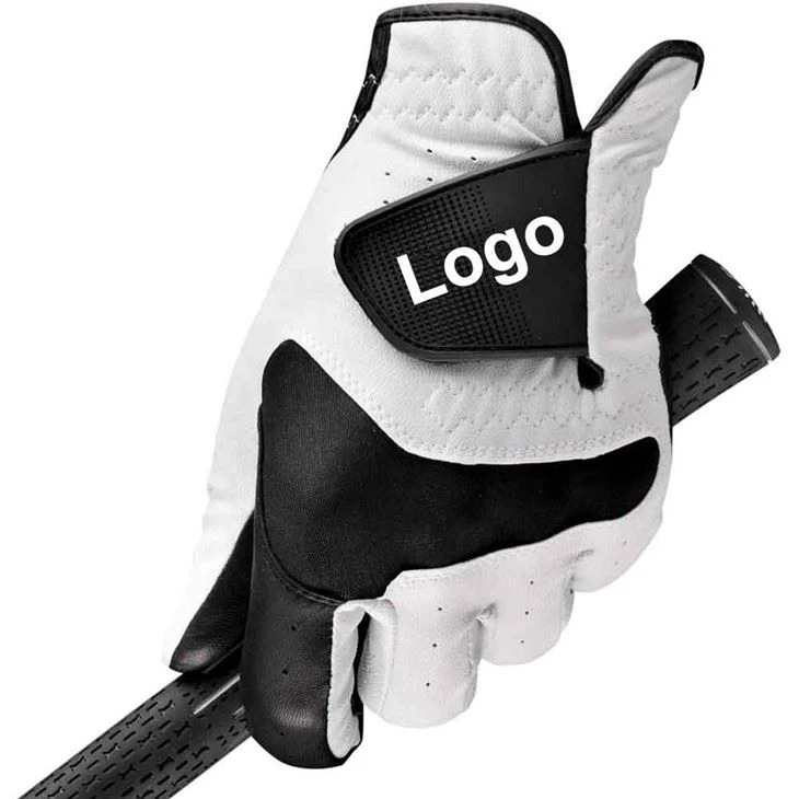 Outstanding Quality High Guaranteed Custom Logo And Design Leather Golf Glove OEM