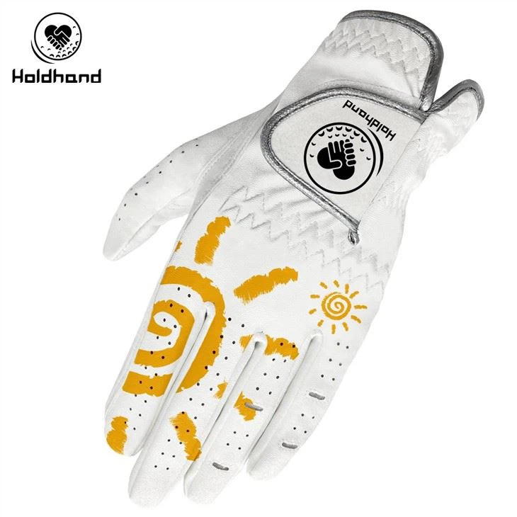 Hot Sales Anti-slip Superior Quality PU Leather Golf Gloves OEM