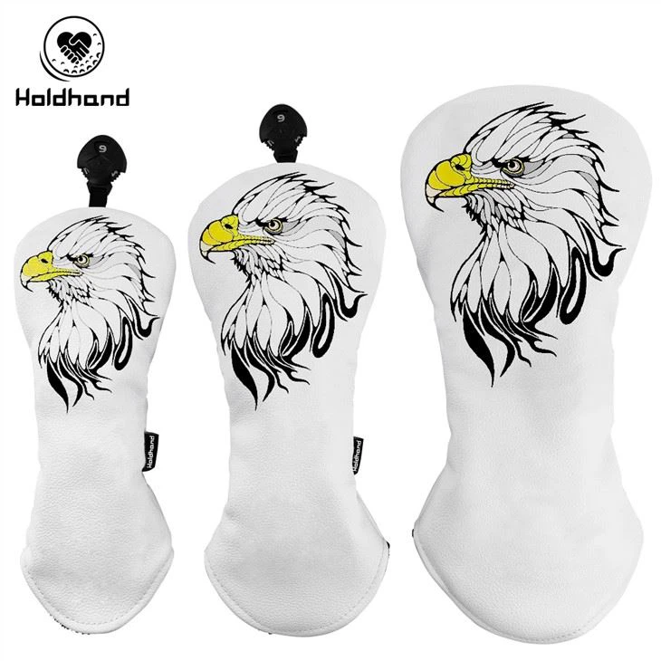 Proud Eagle Printed White Golf-päänsuojus Räätälöity